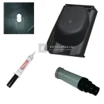 Kedvezményes ár Tondach Twiston 9 csatornaszellőző szett FusionProtect antracit