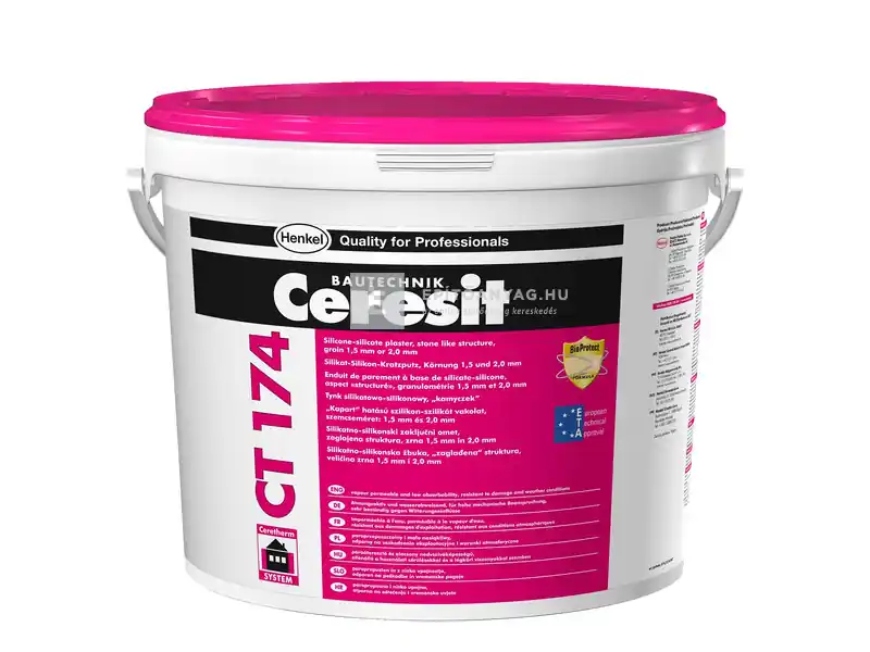 Henkel Ceresit CT 174 szilikon-szilikát vékonyvakolat 25 kg Expressz kézbesítés