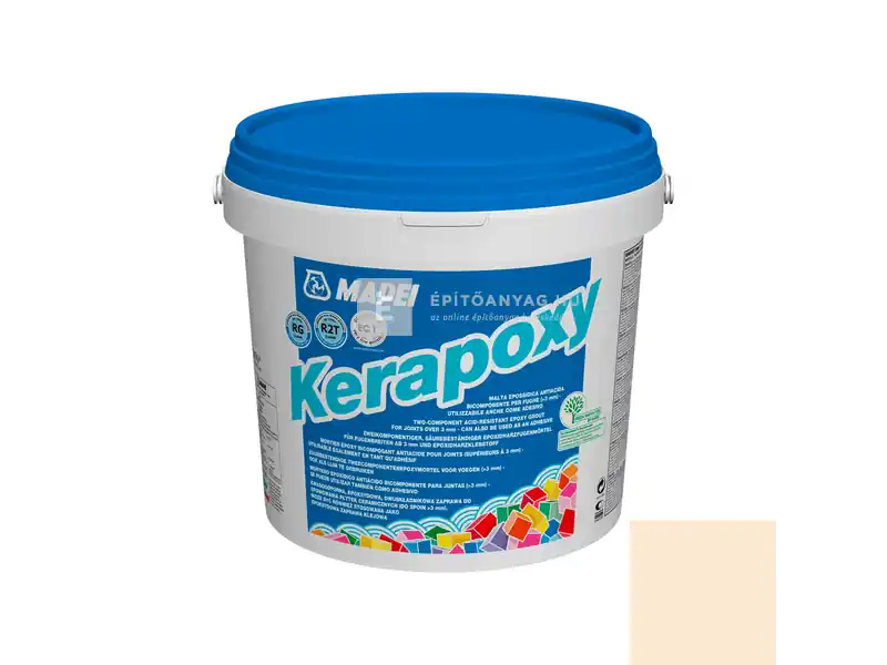 Árengedmény Mapei Kerapoxy ragasztó és fugázó R2T RG 131 vanília 5 kg