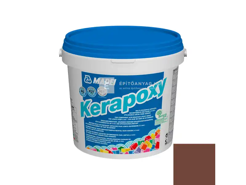 Mapei Kerapoxy ragasztó és fugázó R2T RG 143 terrakotta 5 kg Különleges ajánlat