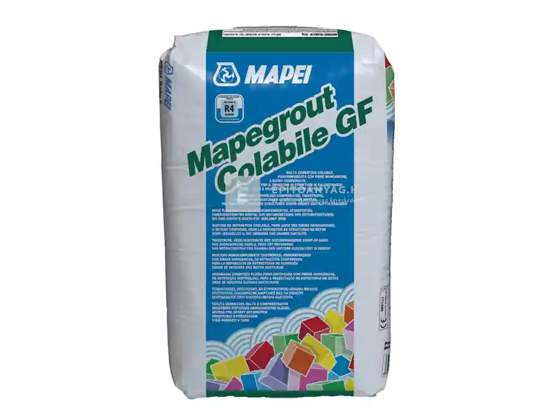 Mapei Mapegrout Colabile GF szálerősítésű betonjavító habarcs 25 kg Biztonságos fizetés