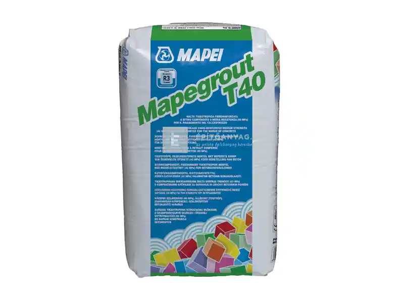 Szezonális akció Mapei Mapegrout T40 szálerősítésű betonjavító habarcs 25 kg