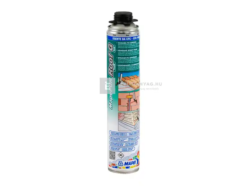 Mapei Mapepur Roof Foam G ragasztóhab pisztolyos 750 ml Árcsökkenés