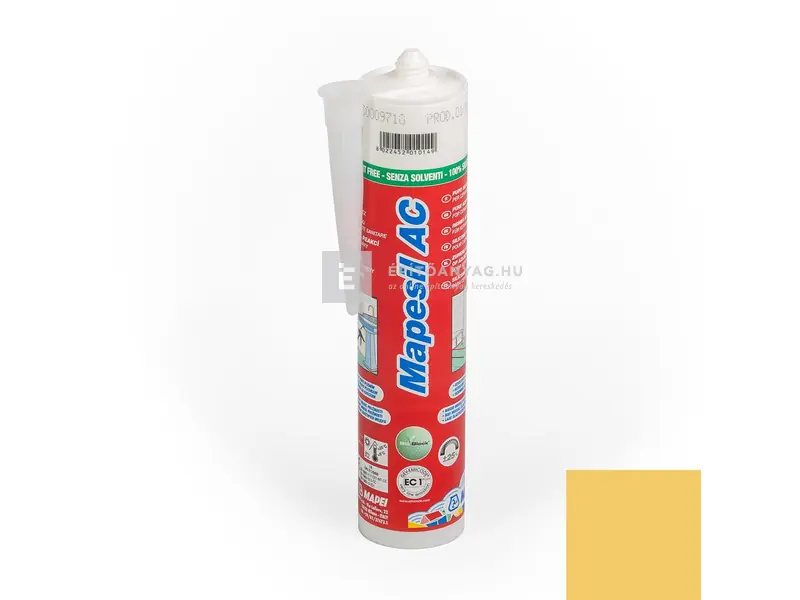 Mapei Mapesil AC szilikon 150, sárga Kedvezmény