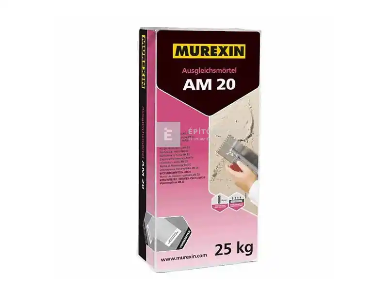 Murexin AM 20 kiegyenlítőhabarcs 25 kg Nézd meg most
