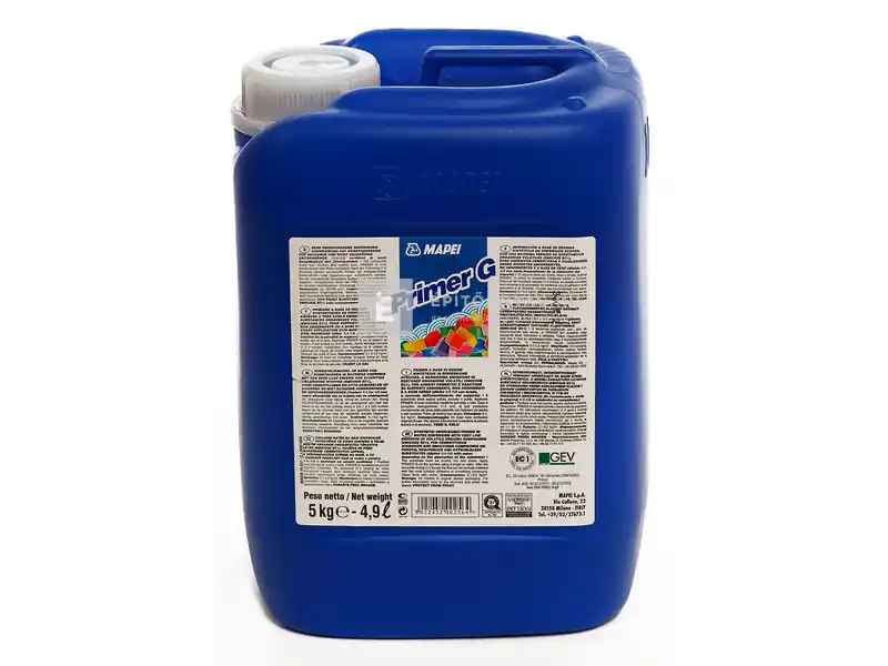 Gyors szállítás Mapei Primer G műgyanta bázisú alapozó 5 kg