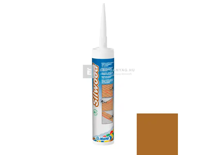 Mapei Silwood akril hézagkitöltő fa padlóhoz P6 bükk 310 ml Kedvezmény