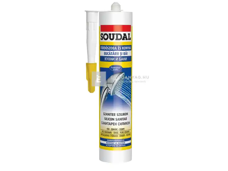 Ne maradj le Soudal szaniter szilikon fehér 280 ml