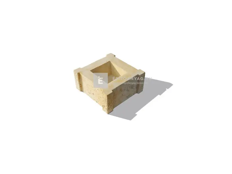 Legkelendőbb Semmelrock Bradstone Travero kerítéselem oszlopkő homokkő melírozott 30x30x15 cm