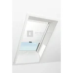 Népszerű Roto Designo ZRE R4/R7 74x118 cm, fehér fényszűrő roló, fehér profilokkal