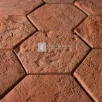 Outlet Fabrostone Cotto Hexa járólap terrakotta 20x20x2,5 cm
