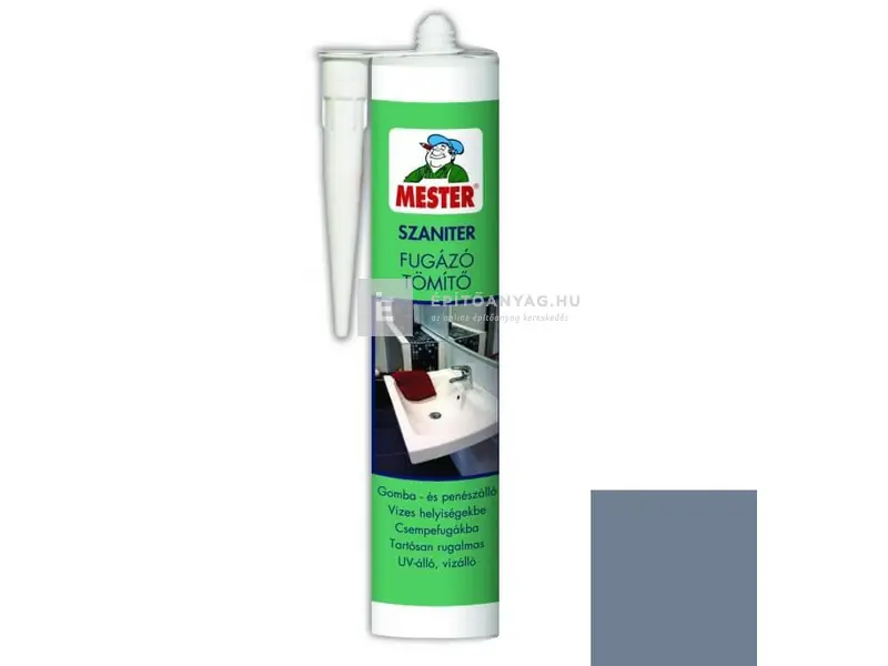 Mester Szaniter Fugázó Tömítő cementszürke 310 ml Kedvezmény