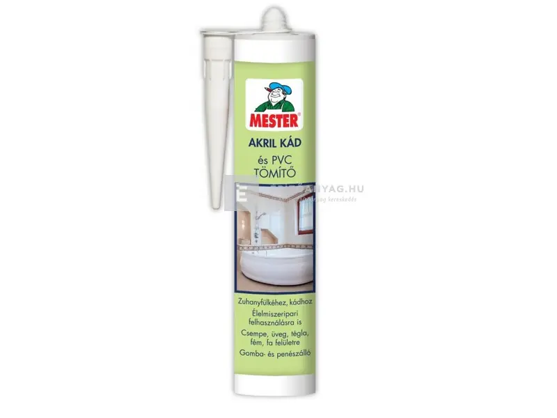 Mester Akril Kád és PVC Tömítő átlátszó 310 ml Akció