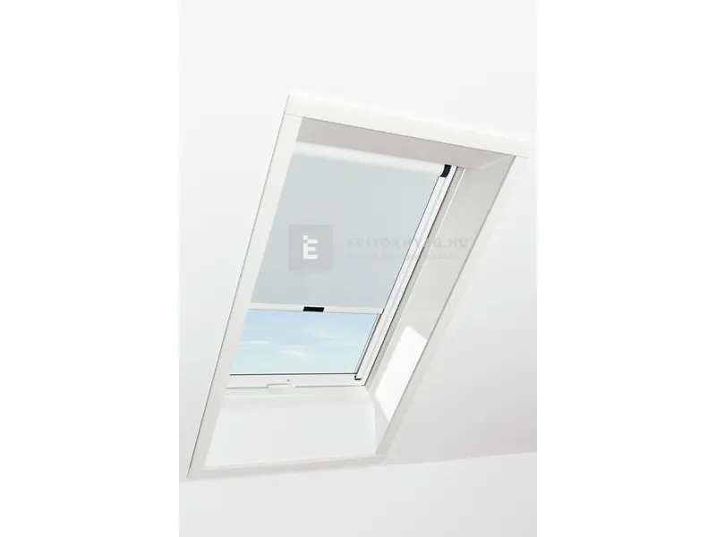 Szuper ajánlat Roto Designo ZRV R6/R8 54x78 cm, világosszürke fényzáró roló, fehér profilokkal