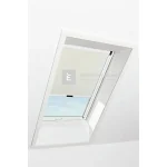 Árcsökkenés Roto Designo ZRV R6/R8 74x118 cm, bézs fényzáró roló, alumínium profilokkal