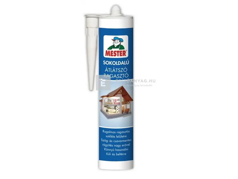 Korlátozott ajánlat Mester Sokoldalú Átlátszó Ragasztó 310 ml