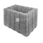 KK Kavics Lisszabon Bor-dás kosár kristály 45x30x30 cm Szezonális akció