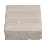 KK Kavics vezetőkő térkő fehér 20x20x8 cm Azonnali szállítás
