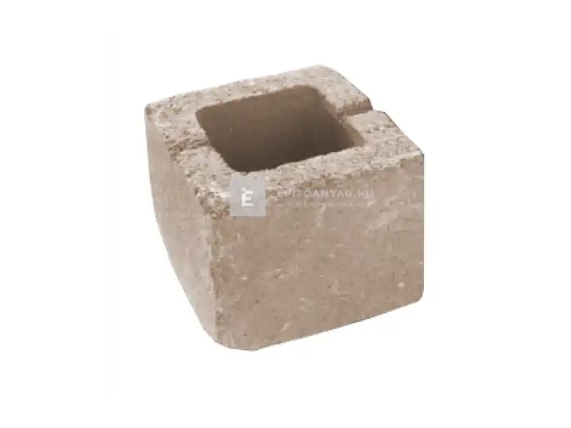 Leier Antik kerítéskő félkő creme 20x20x20 cm Kedvezmény