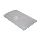 Leier lábazati kúpos fedlap finomszórt szürke 20x49x4 cm Különleges ajánlat