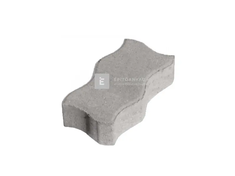 Akciós ár Leier Serpentino térkő szürke 6 cm