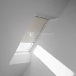 Utolsó esély VELUX DKL 78x160 cm, világos bézs fényzáró roló
