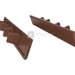 Bergdeck WPC deszka végzáró natúr felület, gesztenye,125 mm hosszú,25 mm magas Kihagyhatatlan ajánlat