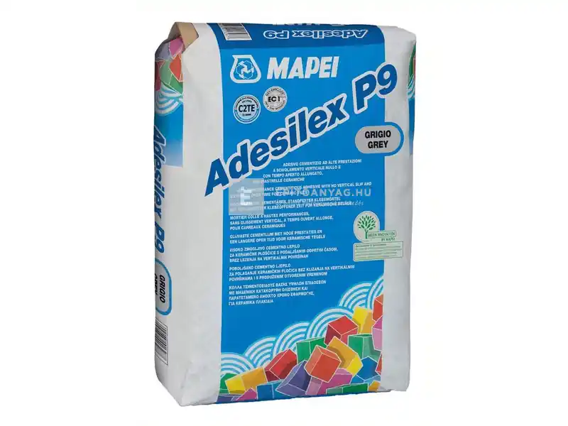 Biztonságos vásárlás Mapei Adesilex P9 kerámiaburkolat-ragasztó C2TE szürke 5 kg