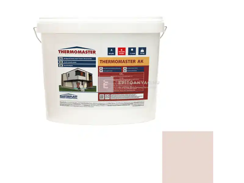 Legnépszerűbb Masterplast Thermomaster akril vékonyvakolat, kapart 1,5 mm 14-F 25 kg