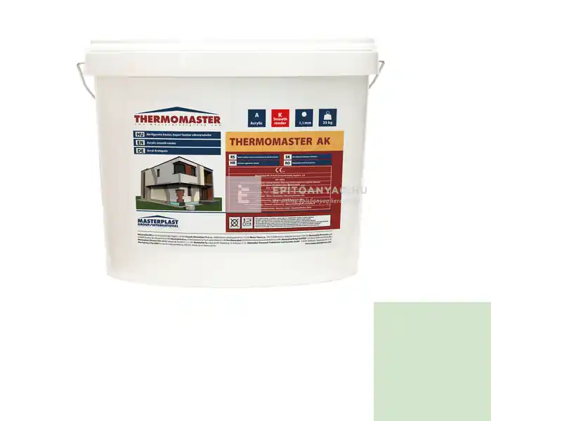Nézd meg most Masterplast Thermomaster akril vékonyvakolat, kapart 1,5 mm 41-E 25 kg