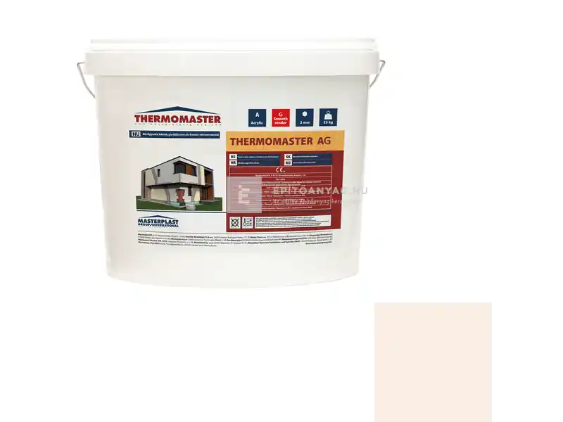 Masterplast Thermomaster akril vékonyvakolat, gördülőszemcsés 2 mm 08-F 25 kg Kiárusítás