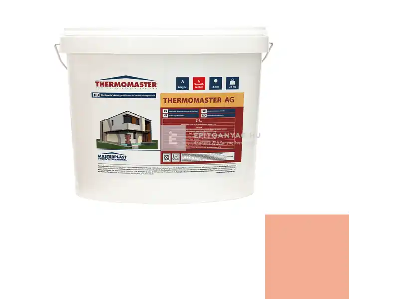 Masterplast Thermomaster akril vékonyvakolat, gördülőszemcsés 2 mm 16-C 25 kg Olcsóbb