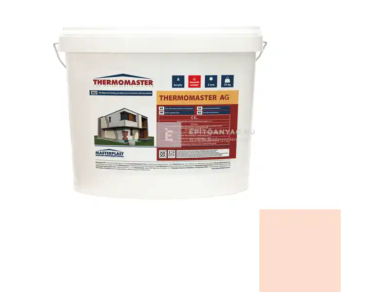 Alacsony ár Masterplast Thermomaster akril vékonyvakolat, gördülőszemcsés 2 mm 17-F 25 kg