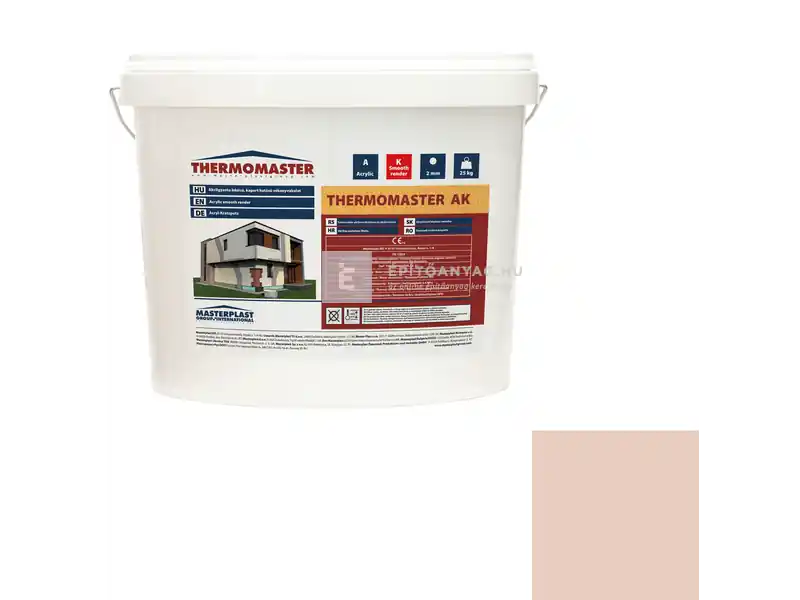 Masterplast Thermomaster akril vékonyvakolat, kapart 2 mm 09-E 25 kg Vásárlói kedvenc