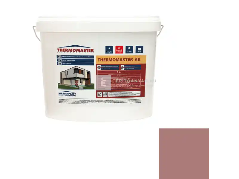 Masterplast Thermomaster akril vékonyvakolat, kapart 2 mm 19-C 25 kg Rendeld meg most