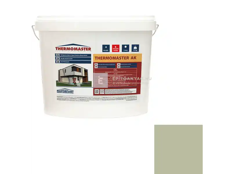 Végkiárusítás Masterplast Thermomaster akril vékonyvakolat, kapart 2 mm 42-C 25 kg