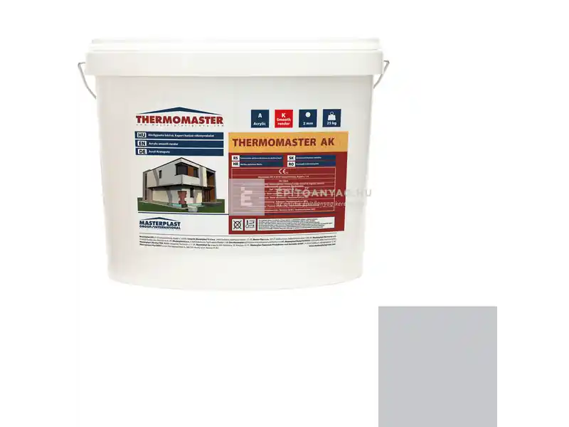 Masterplast Thermomaster akril vékonyvakolat, kapart 2 mm 50-F 25 kg Árcsökkenés