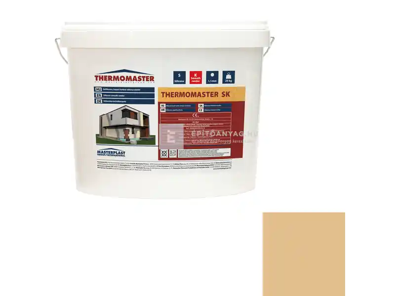 Rendeld meg most Masterplast Thermomaster szilikon vékonyvakolat, kapart 1,5 mm 48-C 25 kg