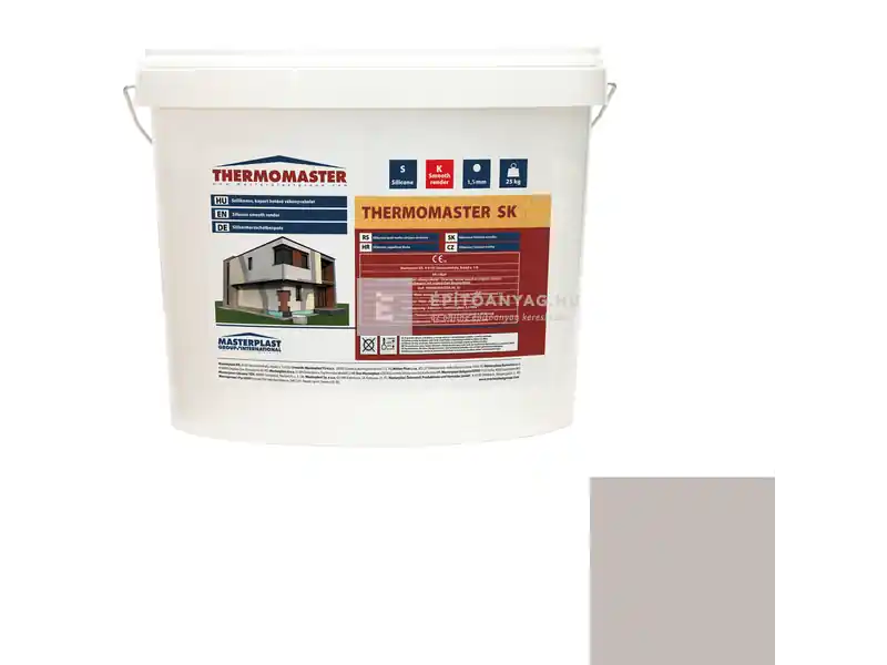 Masterplast Thermomaster szilikon vékonyvakolat, kapart 1,5 mm 49-D 25 kg Olcsóbb