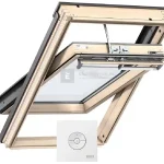Olcsó VELUX INTEGRA GGL 307021 78x118 cm, elektromos billenő fa tetőtéri ablak