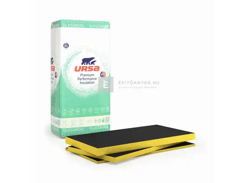 Akció Ursa Glasswool FDP 2/Vr 10 cm kasírozott üveggyapot lemez