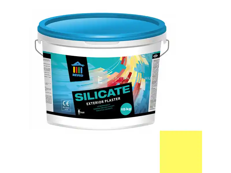 Revco Silicate Struktúra gördülőszemcsés vékonyvakolat 2 mm canari 4 15 kg Azonnal elérhető
