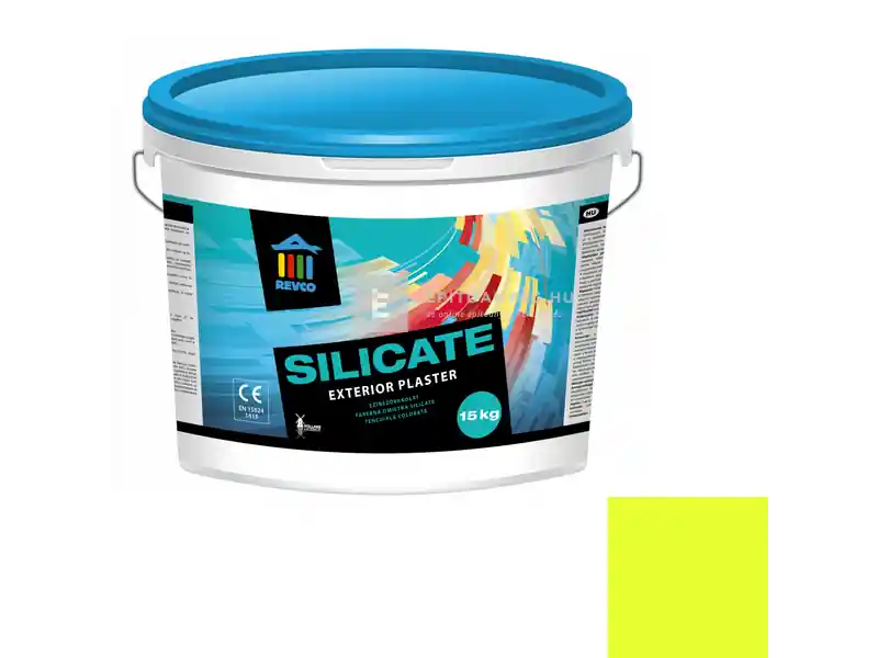 Bestseller Revco Silicate Struktúra gördülőszemcsés vékonyvakolat 2 mm lime 4 15 kg