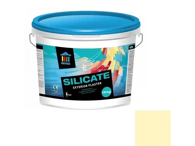 Gyors szállítás Revco Silicate Struktúra gördülőszemcsés vékonyvakolat 2 mm narcis 2 15 kg