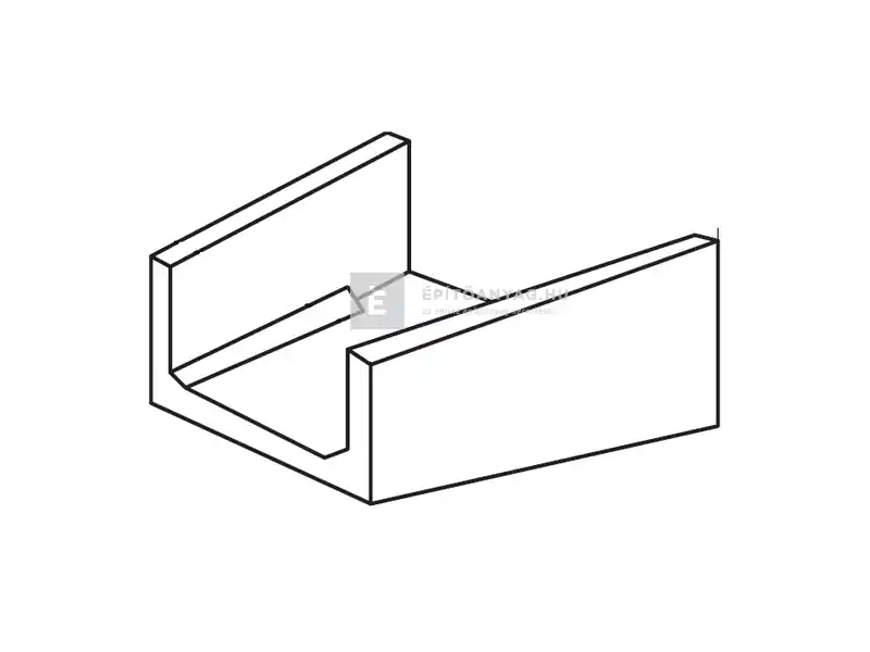 KK Kavics Atlasz surrantóelem műanyagszállal erősített 56/40x50x22/18 cm Korlátozott ajánlat