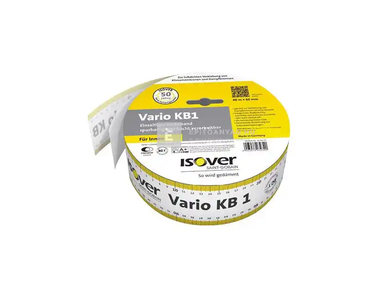 Azonnal elérhető Isover Vario KB1 egyoldalas ragasztószalag 6 cm x 40 m
