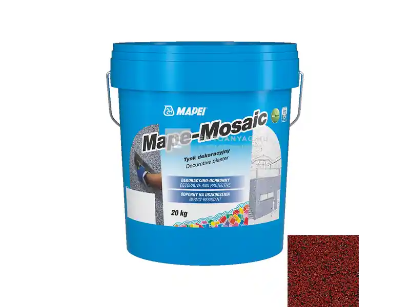 Utolsó esély Mapei Mape-Mosaic díszítővakolat 1,6 mm cseresznye 20 kg