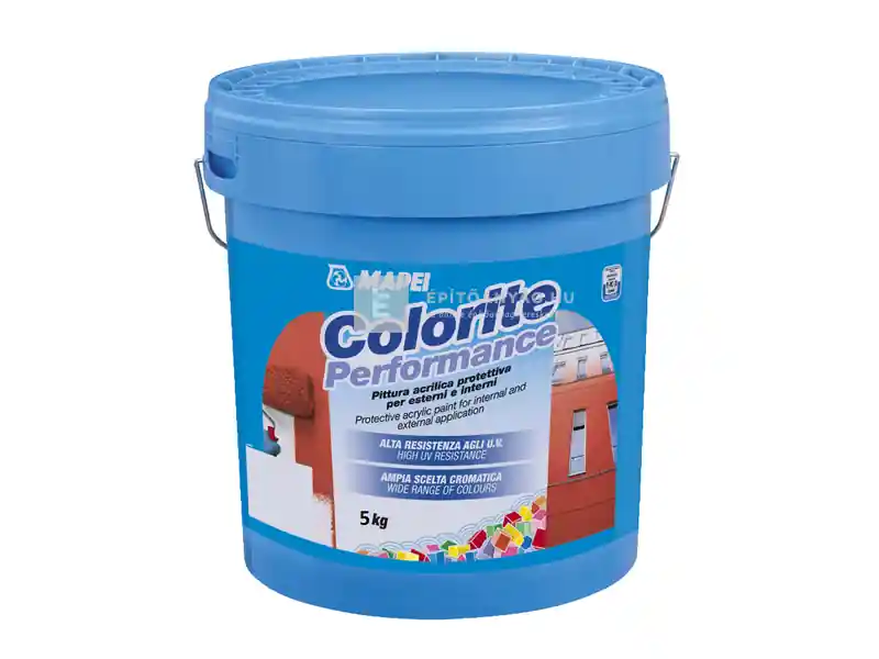 Különleges ajánlat Mapei Colorite Performance diszperziós festék fehér 5 kg