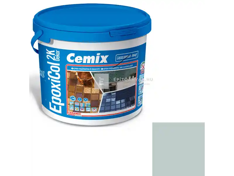 Cemix 8660 EpoxiCol 2K Dekor epoxi fugázó manhattan 7 kg Vedd meg online
