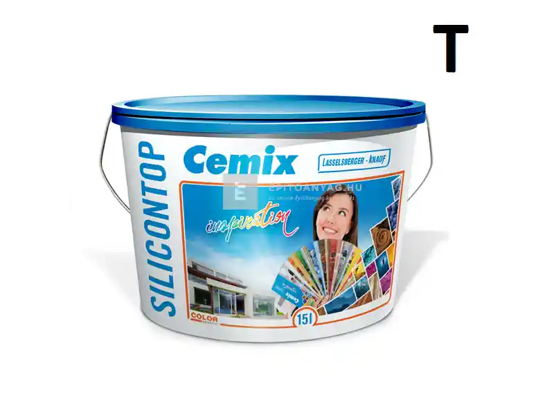 Akció Cemix 2733 SiliconOLA szilikon vékonyvakolat, dörzsölt 2 mm 4001 white 25 kg